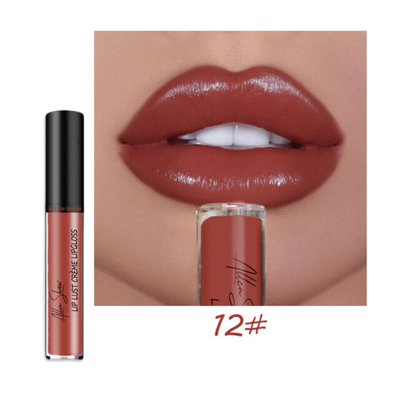 Romige make-up waterdichte lipgloss