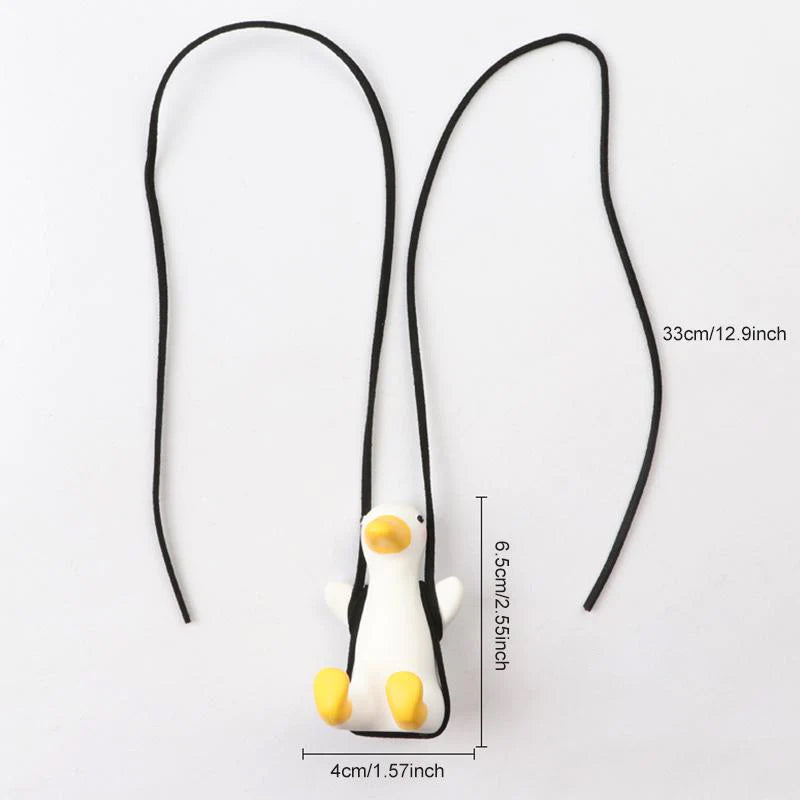Auto vliegende eend hangend ornament