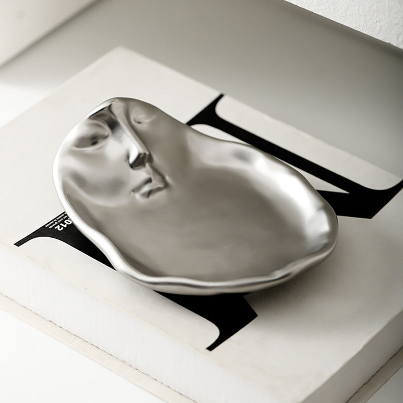 Metalen aanraken gezicht creatieve keramische kus koffiemok