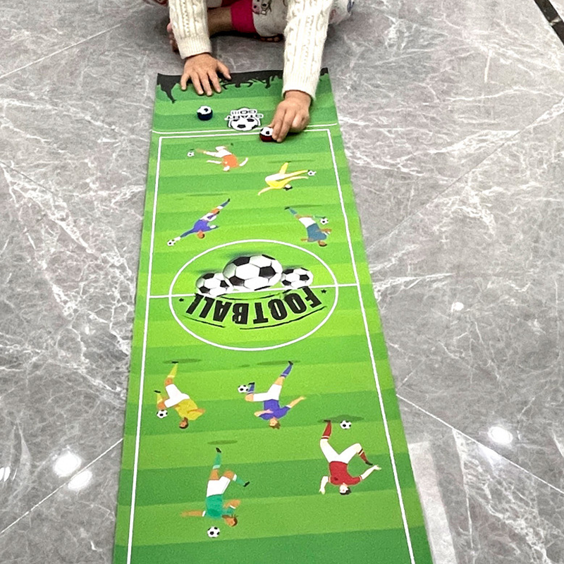 Curlingspel voor mini-tafelsporten