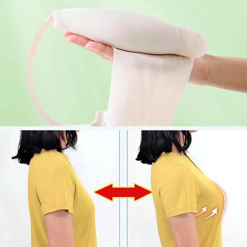 Ademende naadloze beugelloze bh