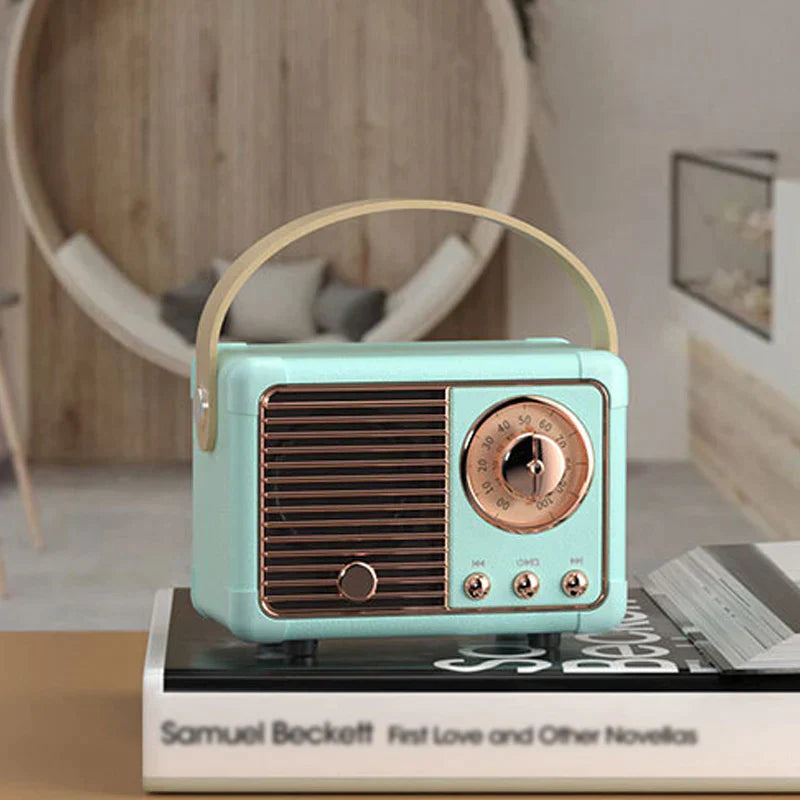 Radio-vormige Bluetooth-luidspreker