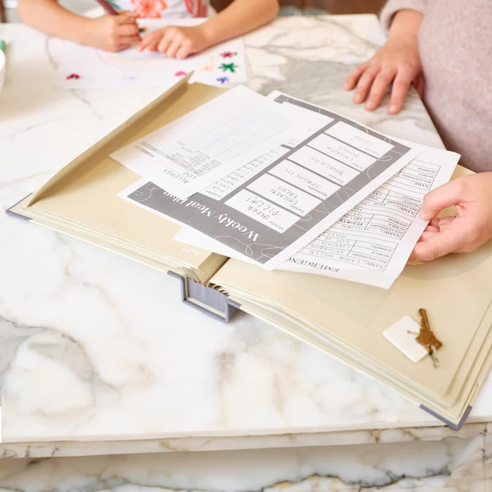 Binder voor het geval ik vermist word