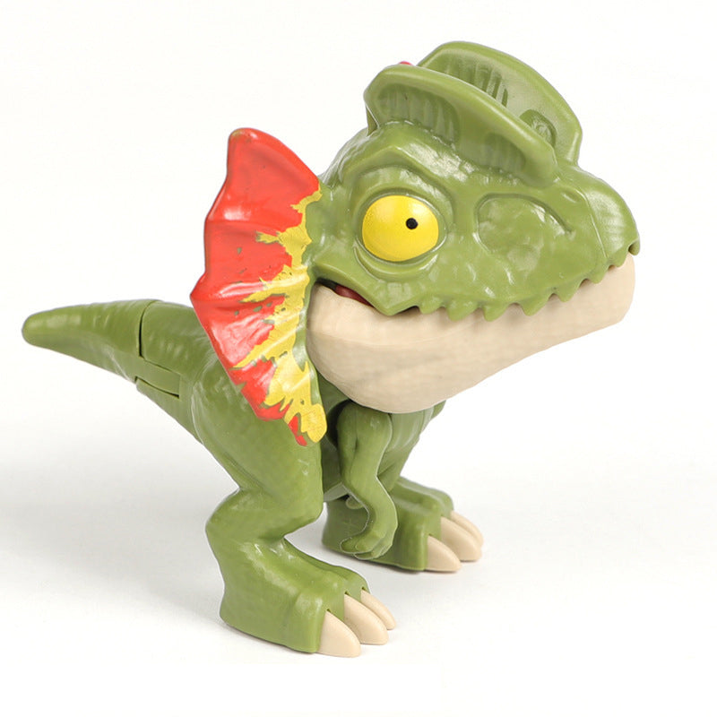 Vingerknijpende dinosaurus actiefiguren
