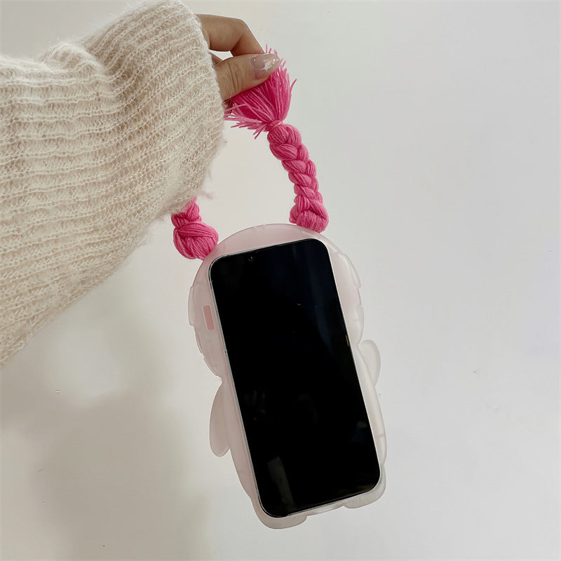 Grappige vlecht badpak telefoonhoesje