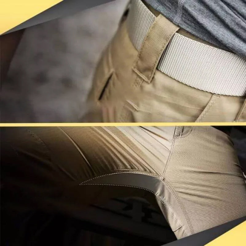 Tactische short in effen kleur