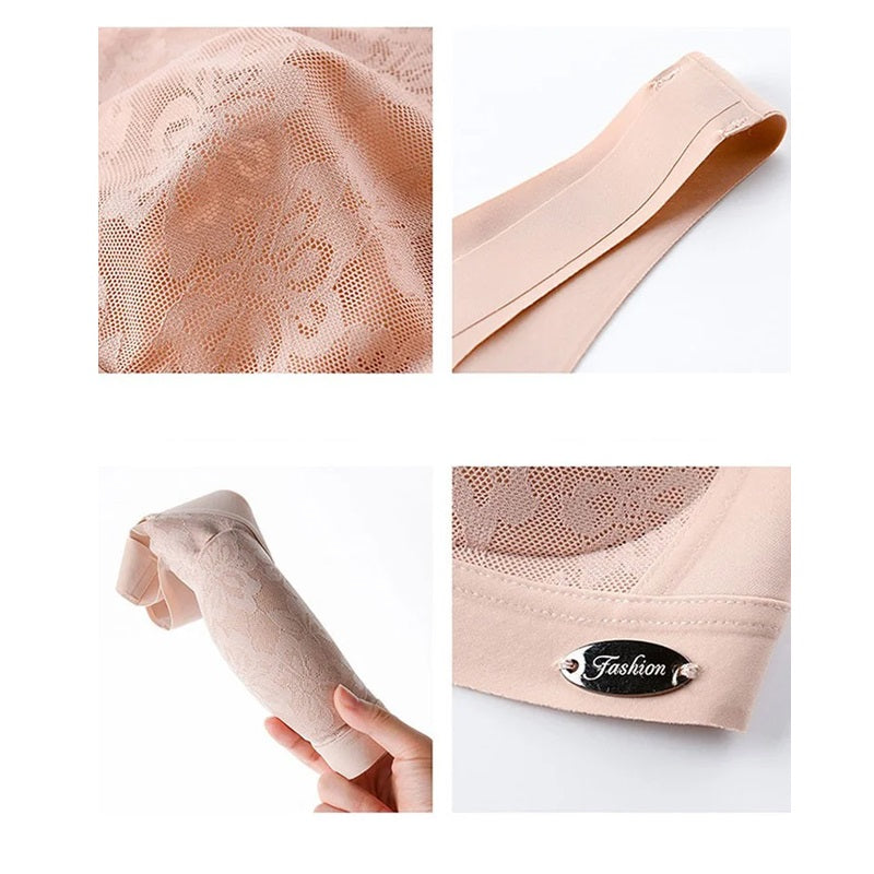 Latex naadloos ondergoed zonder stalen velg vest