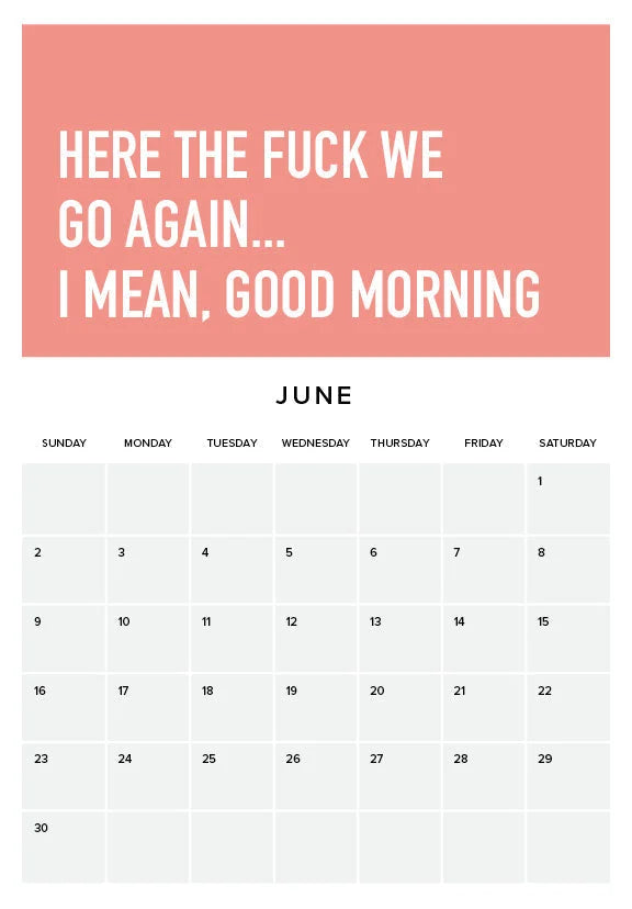 Volwassen worden is moeilijk Kalender 2024