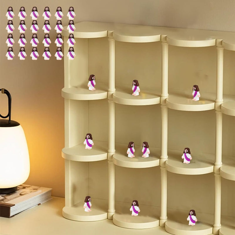 Mini Jezus beeldje Paasdecoraties