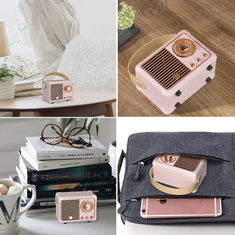 Radio-vormige Bluetooth-luidspreker