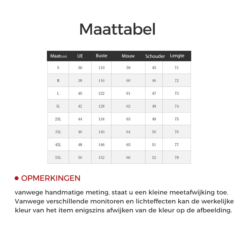 Warme en Waterdichte Jas