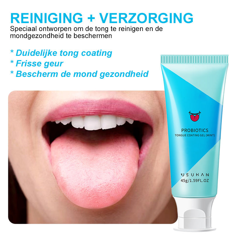 Tong reinigings gel