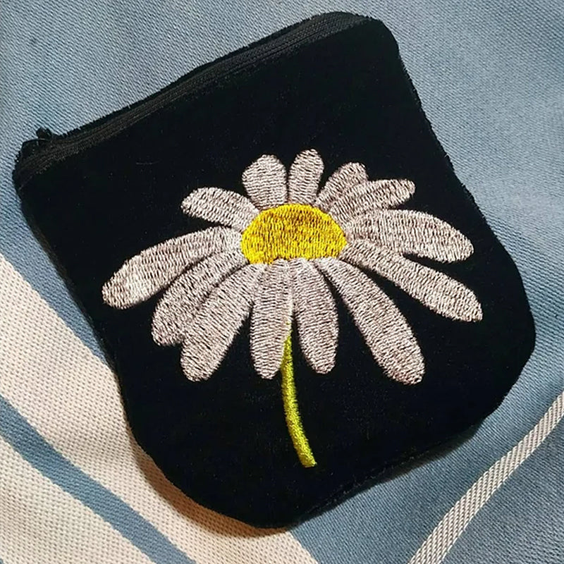 Geborduurde papierset