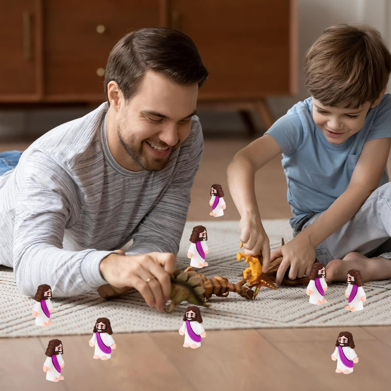 Mini Jezus beeldje Paasdecoraties