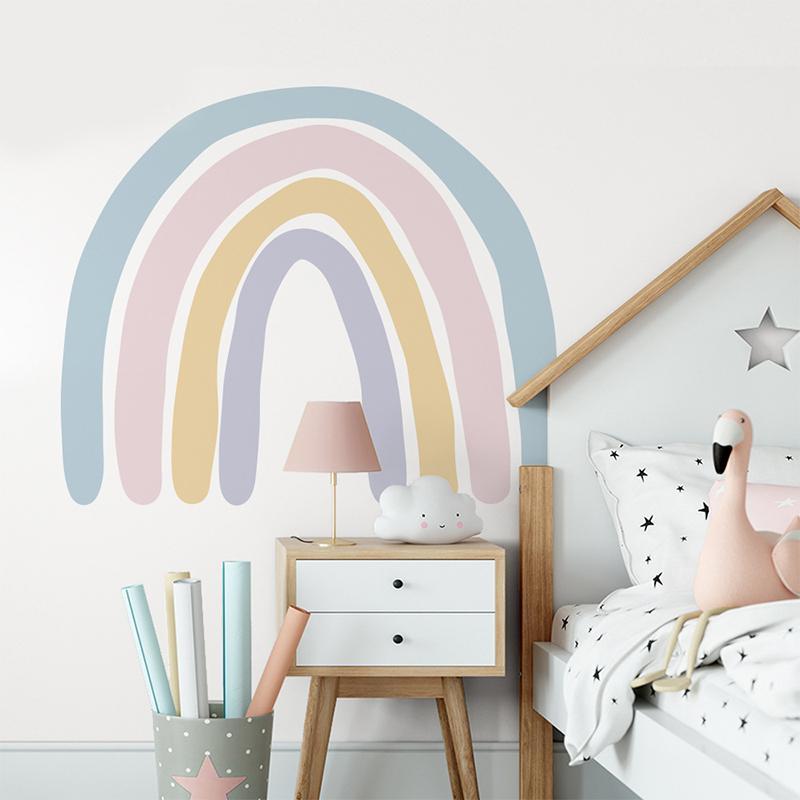 Regenboog dromen muur sticker stickers
