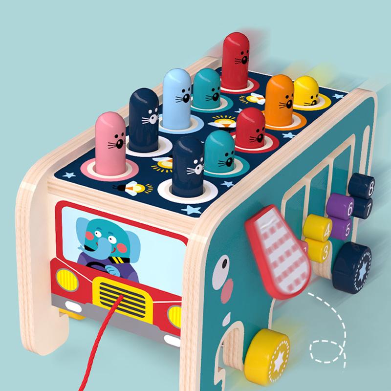 Houten whack-a-mole speelgoed