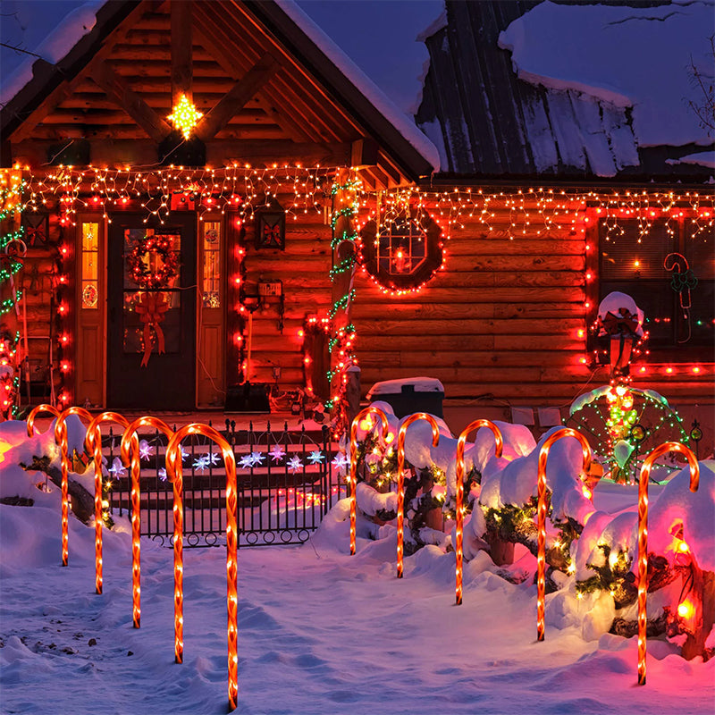 Kerstversiering op zonne-energie