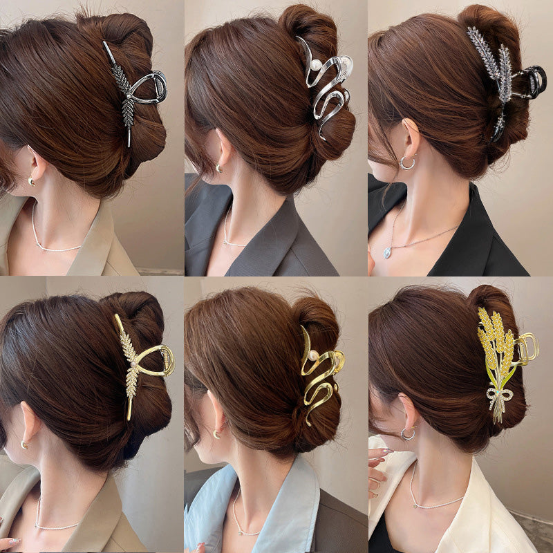 Tarwe-achtige metalen grijpclip