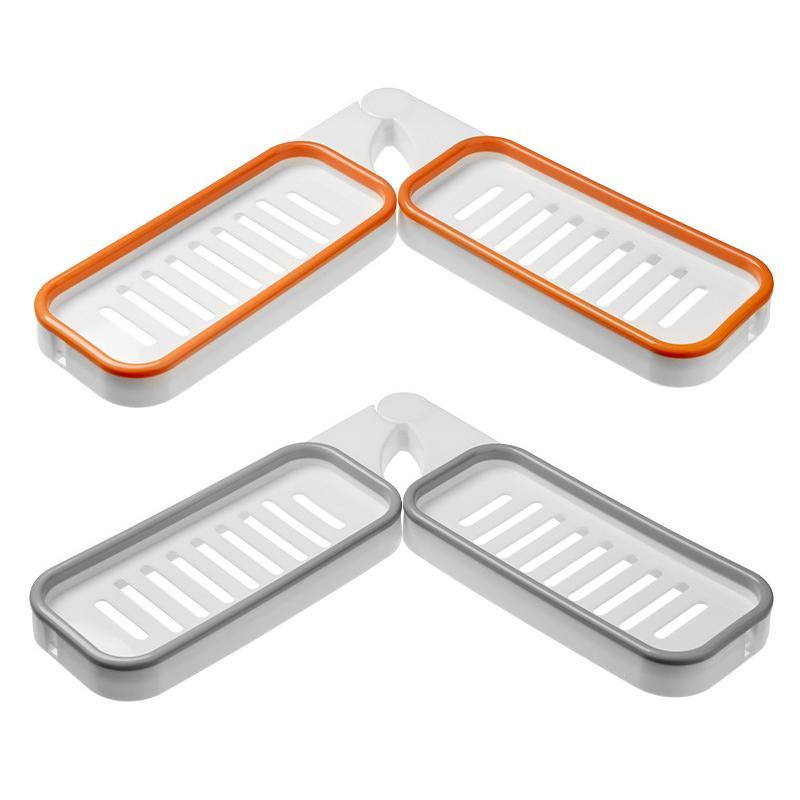 Badkamer hoek ponsvrij rek