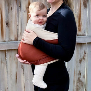 Comfortabele babyrugdoek