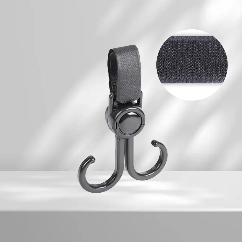 Kinderwagenhaken voor hangende luiertassen