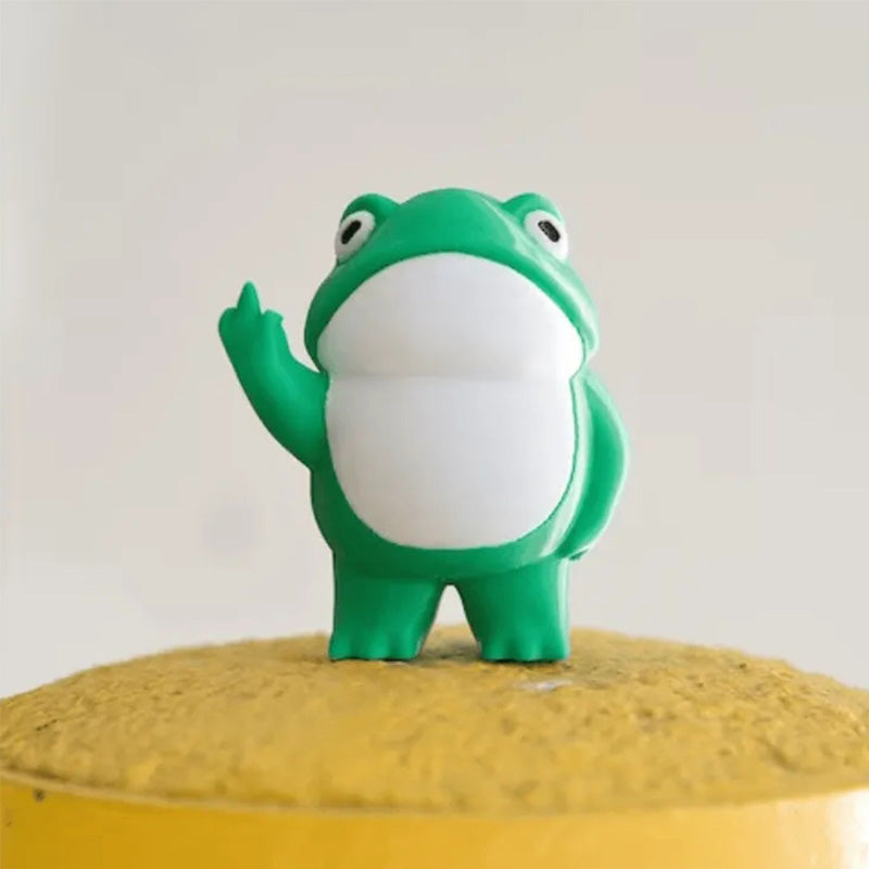 Middelvinger Kikker Ornament