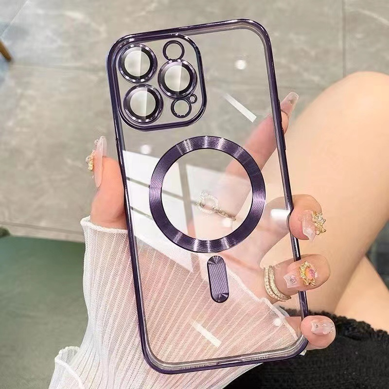 Transparante magnetische iPhone-hoes