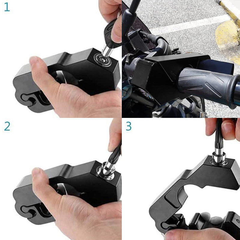 Motorcycle Grip Lock