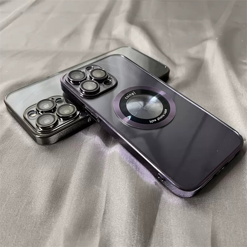 Transparante magnetische iPhone-hoes