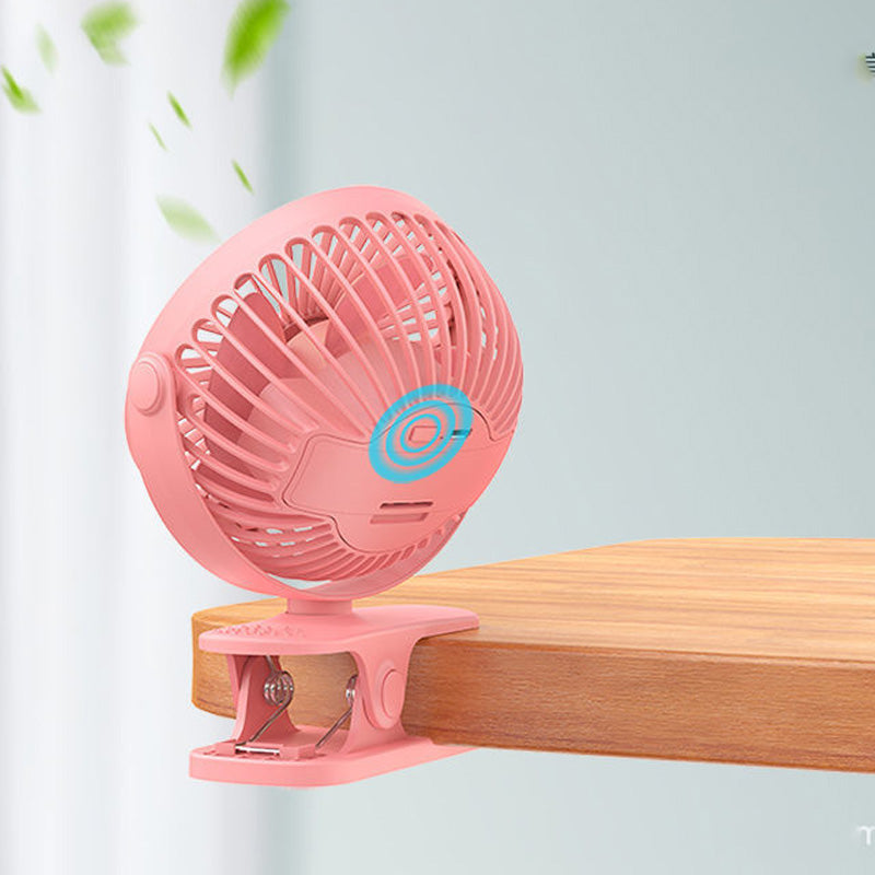 Clip Type USB Oplaadbare Mini Elektrische Ventilator