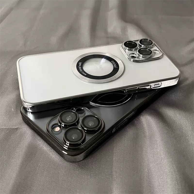 Transparante magnetische iPhone-hoes