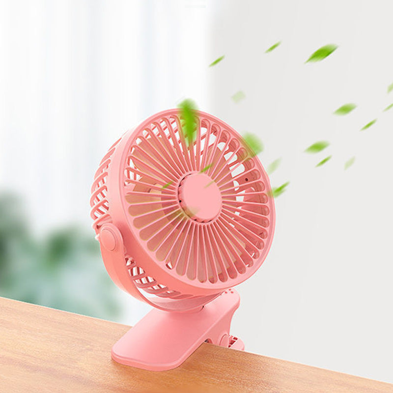 Clip Type USB Oplaadbare Mini Elektrische Ventilator