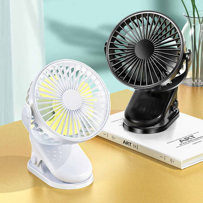 Clip Type USB Oplaadbare Mini Elektrische Ventilator