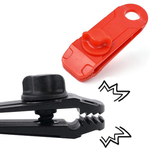Herbruikbare Linoleum Tent Clip