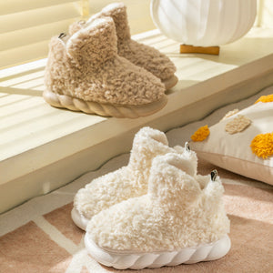 Heerlijke fleece slofjes