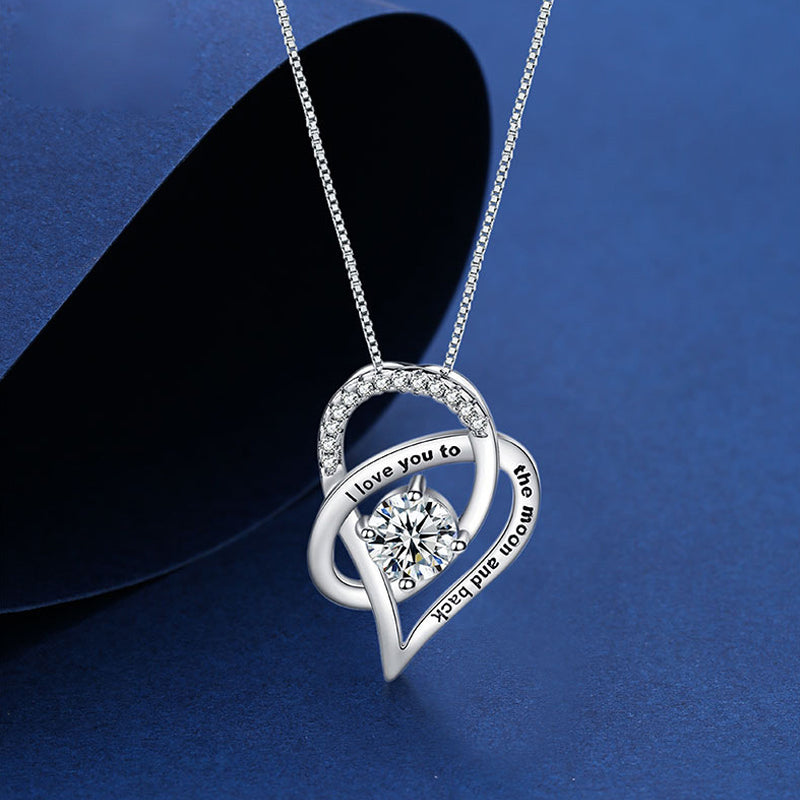 Producten Brief hart kettingen voor mama