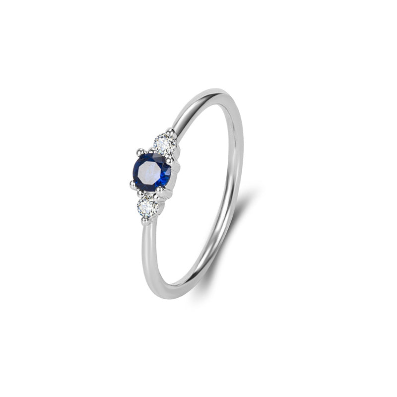 Art Deco Geboortesteen Ring