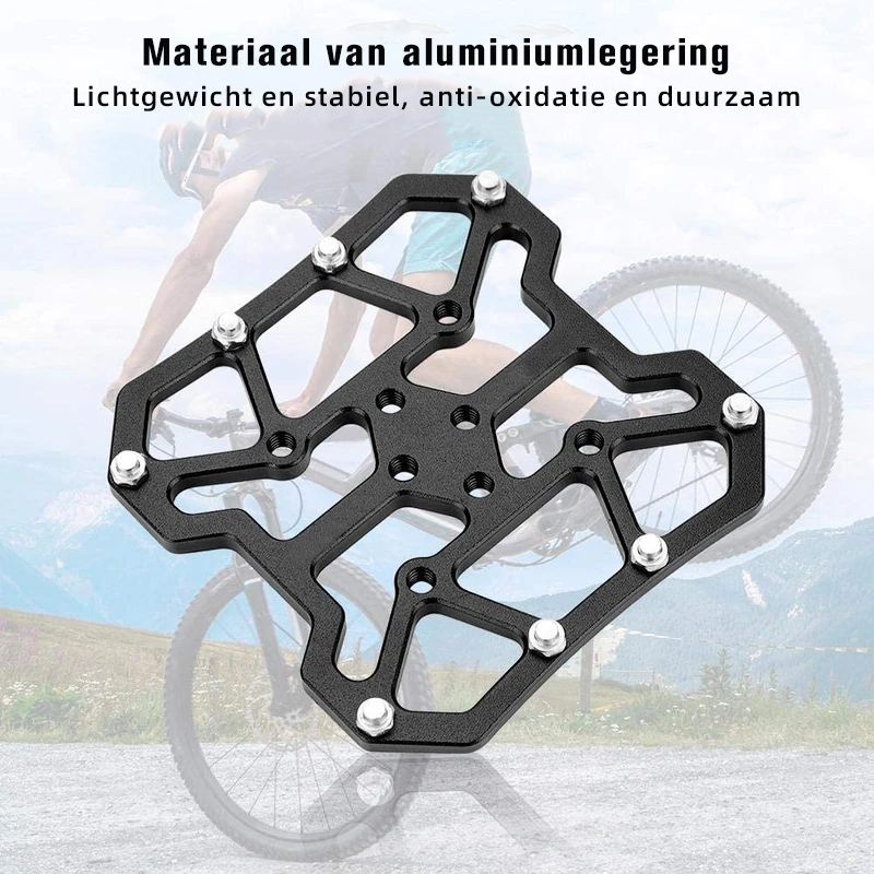 Adapters voor klikpedaalplatform van aluminiumlegering