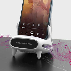 Desktop mobiele telefoonhouder draadloos opladen