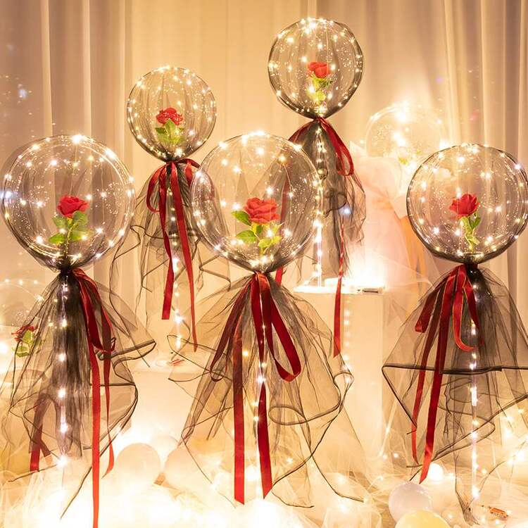 LED Lichtgevend Ballon Boeket