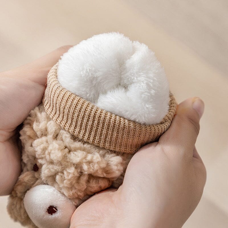 Baby cartoon pluche katoenen peuter schoenen