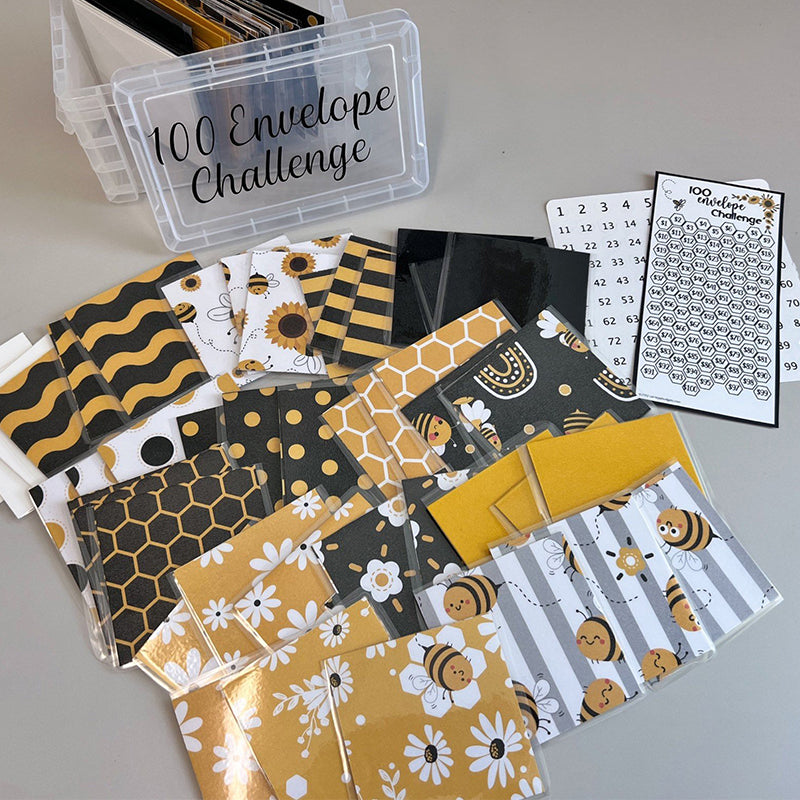 Uitdagingsboxset met 100 enveloppen