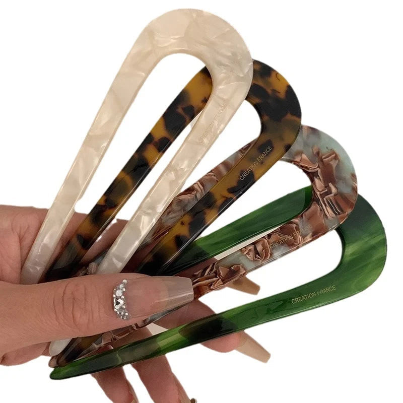 U-vorm vrouwen haarspelden