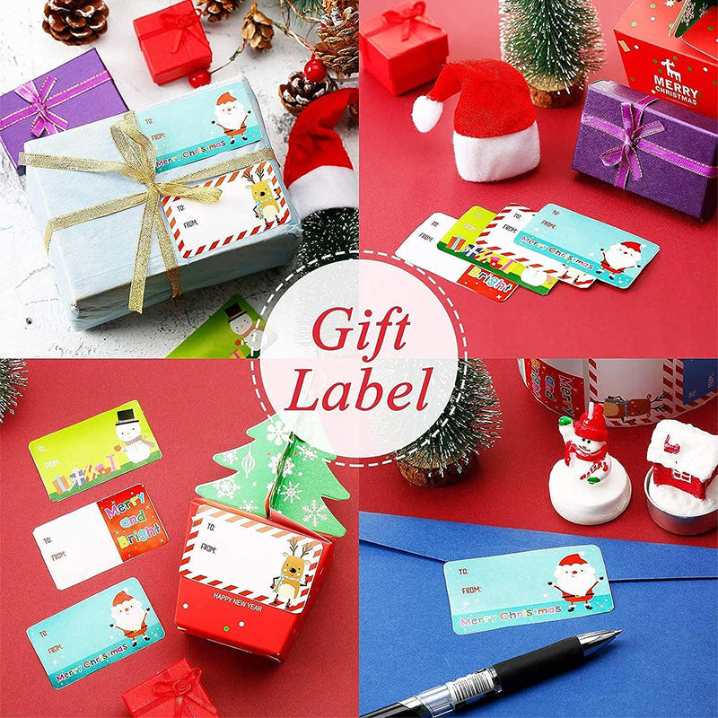 Kerst zelfklevende stickers