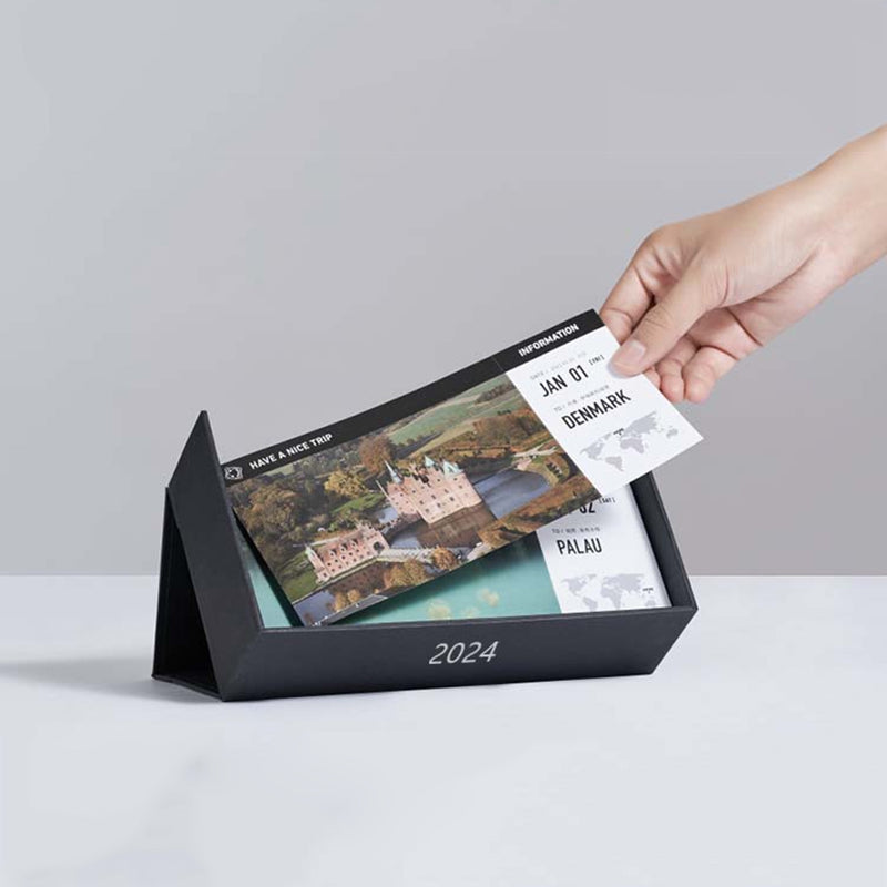 Patroonkalender voor vliegticketpatronen