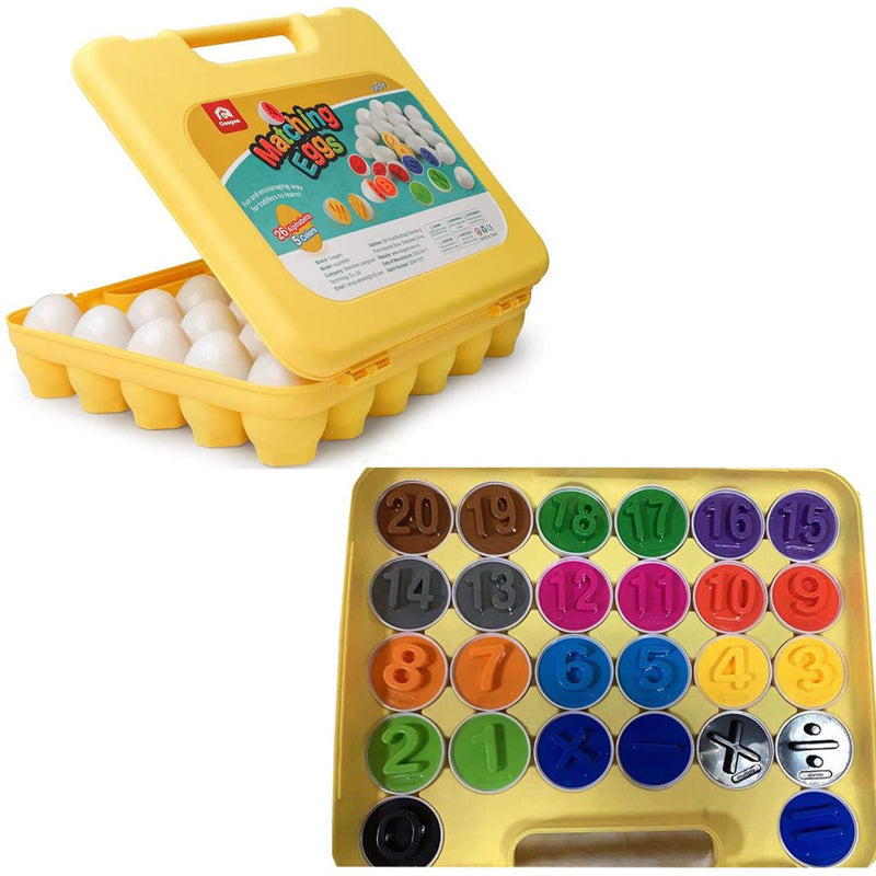 Kleur en vormen Bijpassende eierset