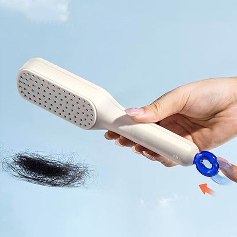 Zelfreinigende antistatische massagekam