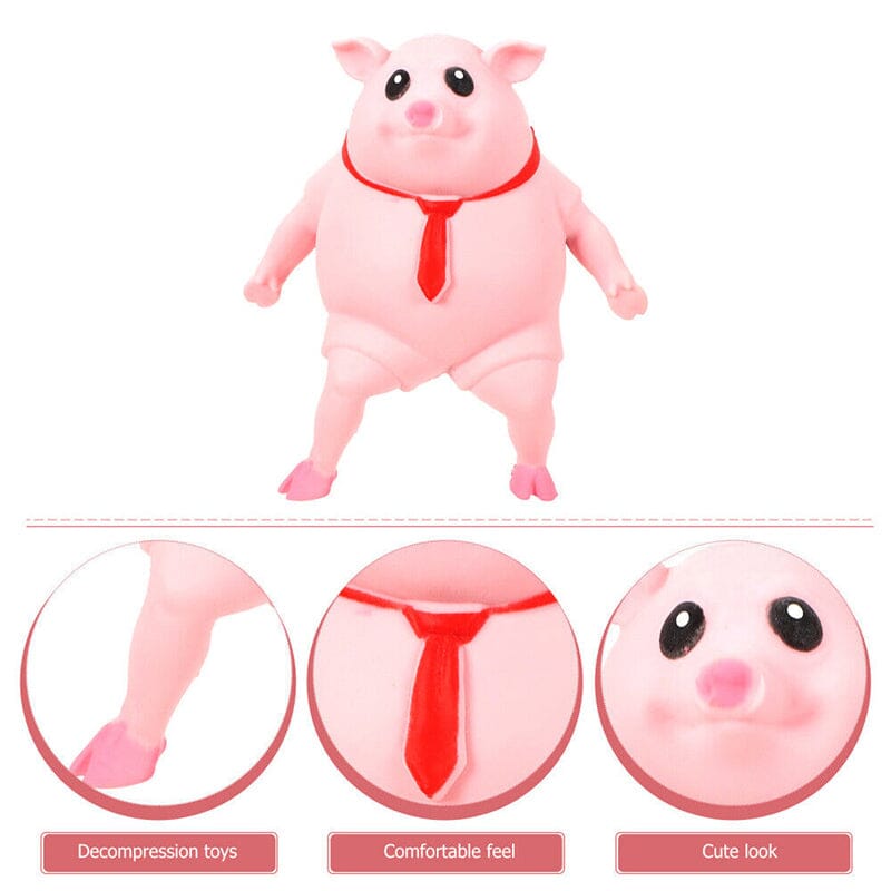 Creatief decompressie roze Piggy speelgoed