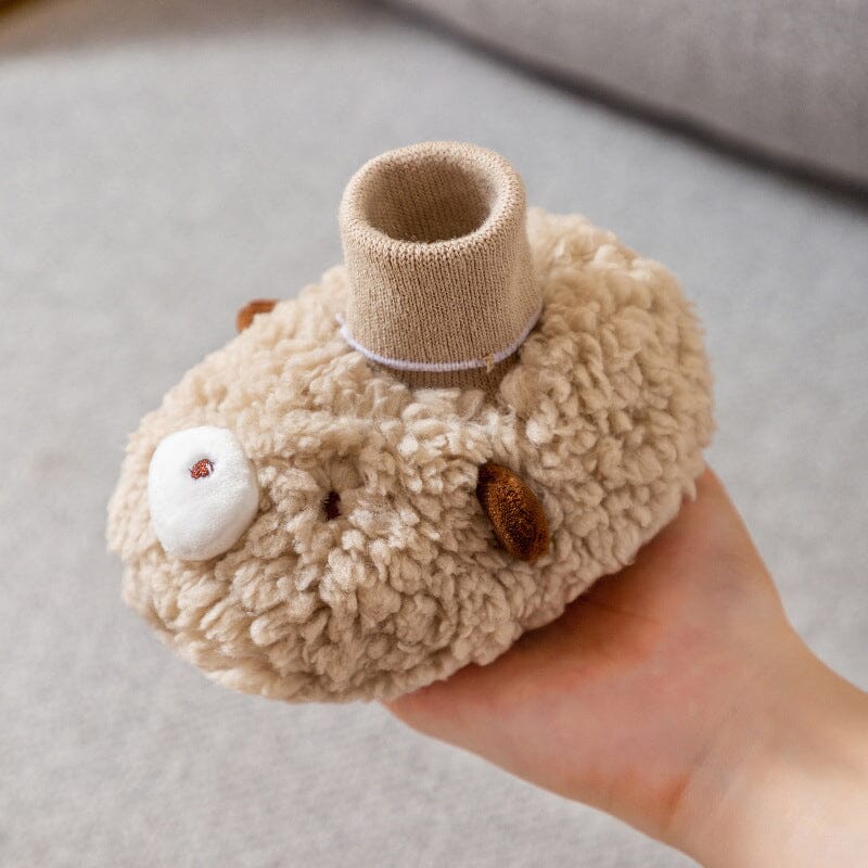 Baby cartoon pluche katoenen peuter schoenen