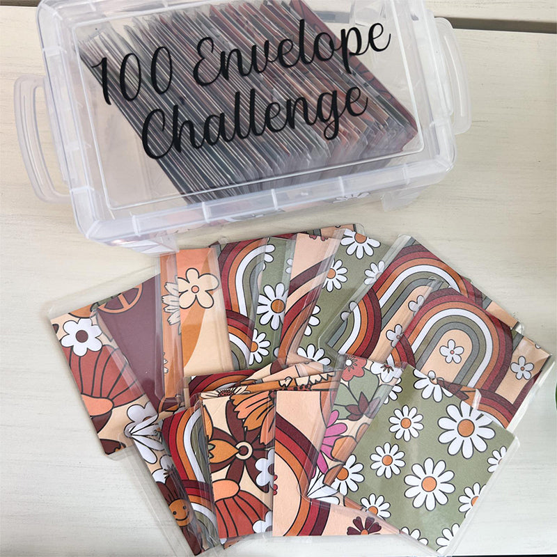 Uitdagingsboxset met 100 enveloppen